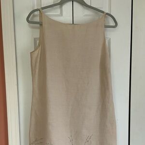 Brooks brothers linen dress